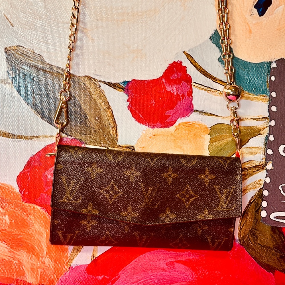 Louis Vuitton Sarah Vintage Monogram Wallet 80s edition - Picture 6 of 16